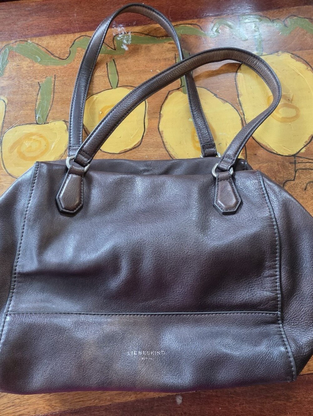 Liebeskind Berlin  Dark Brown Leather Shoulder Purse